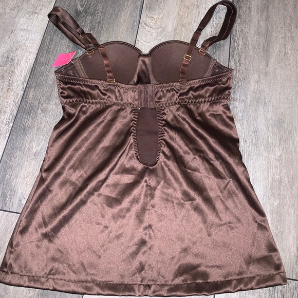 Brown cinderella cami Blush - Picture 3 of 5